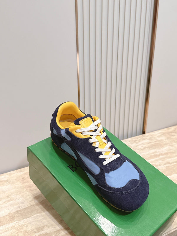 BV Orbit Flash Retro Sneake Blue Suede 934419