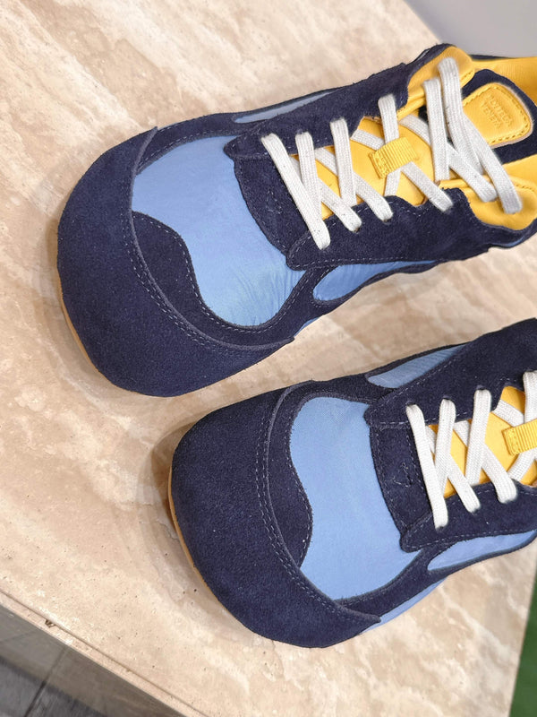 BV Orbit Flash Retro Sneake Blue Suede 934419
