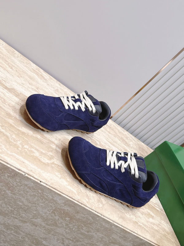 BV Orbit Flash Retro Sneaker Dark Blue Suede 934424