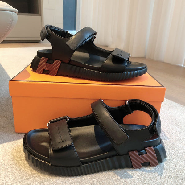 HM Junior Sandal Black Lambskin 970904