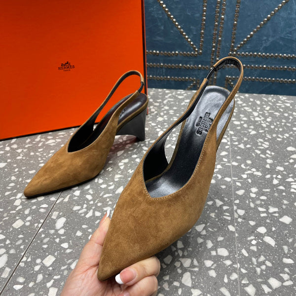 HM Intime 70 Pump Brown Suede 962929