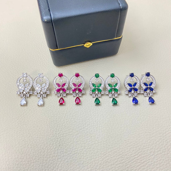 Graff New Popular Colorful Tassel Butterfly Earrings