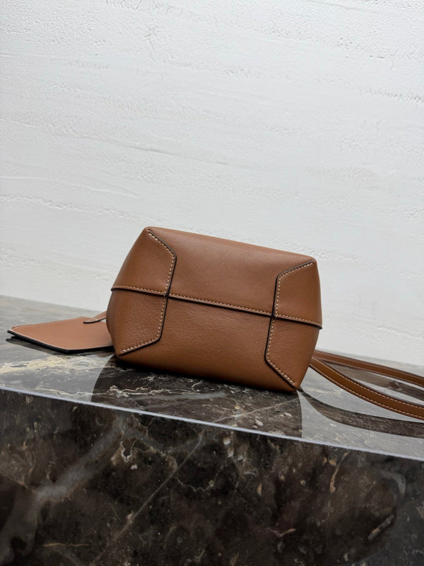 CL Small Hobo Brown Supple Smooth Calfskin