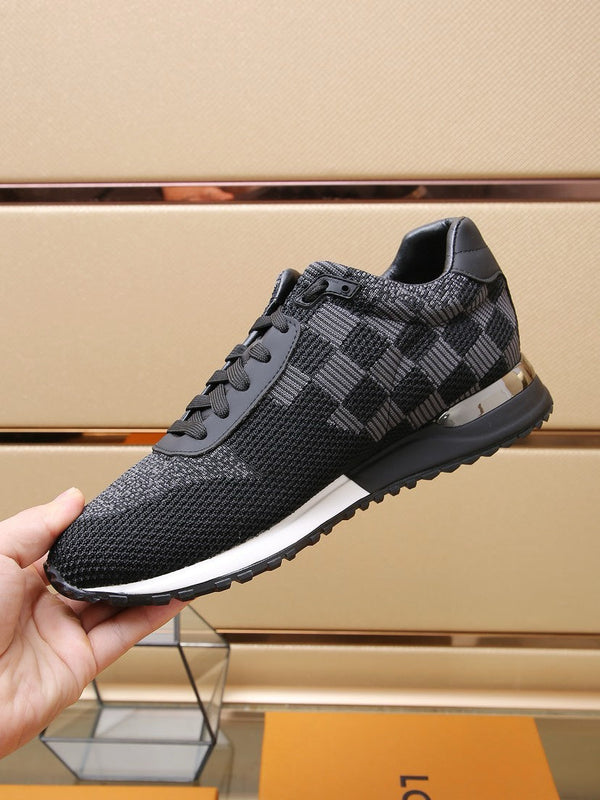 LV CLASSIC SNEAKER IN BLACK MIX GREY DAMIER