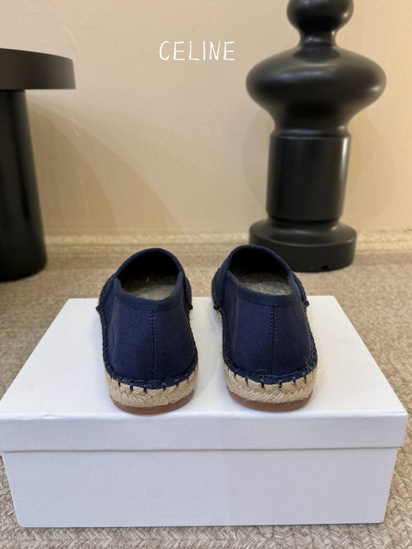CL Maison Espadrilles Dark Blue Canvas 835905