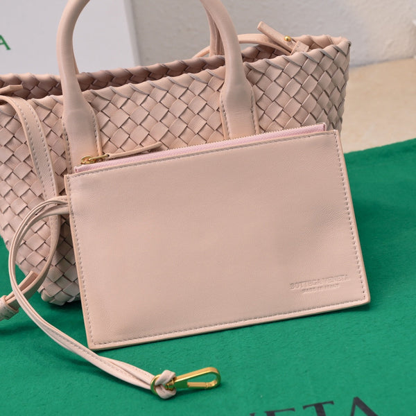 BV Mini Cabat 20cm Leather GHW