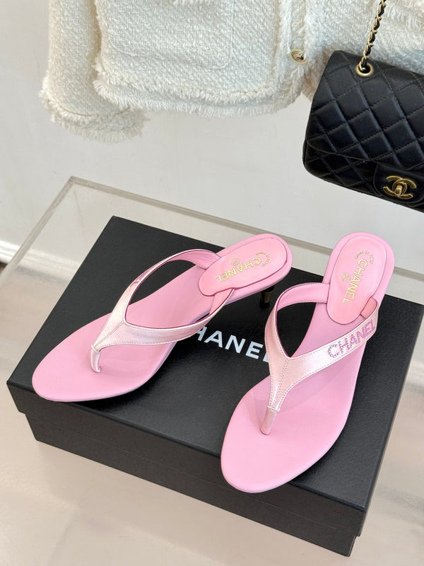 CC 2026 Thong Sandal 5.5cm Pink Satin 825790