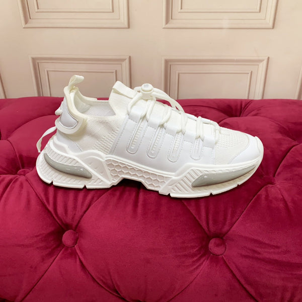 DC 24 Airmaster Sneakers White Cowhide 947297