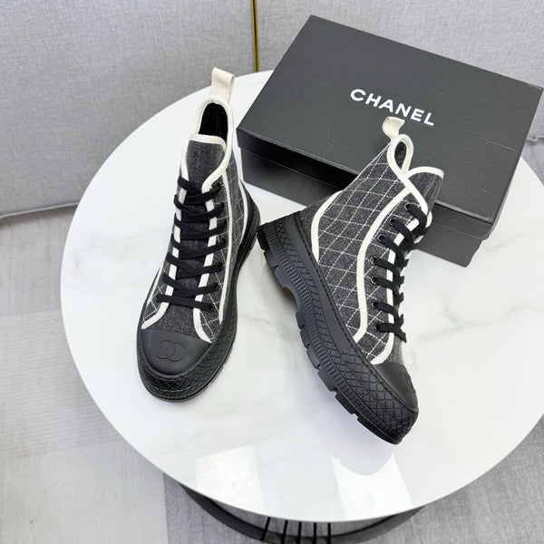 CC 26s High-Top Sneakers Dark Grey Cotton 972650