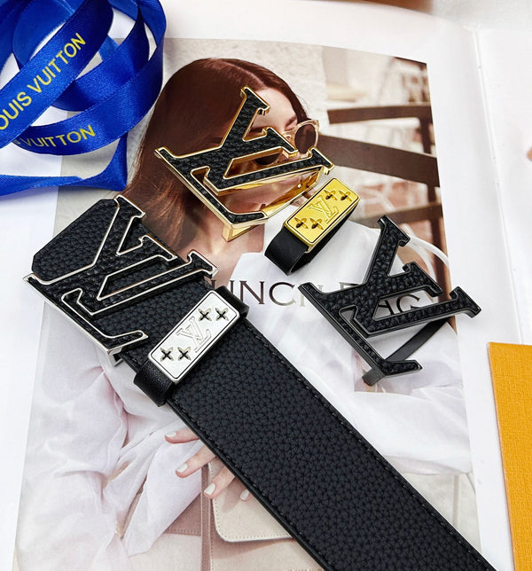 LV 4.0 Belt Star Buckle Grain Leather 200334