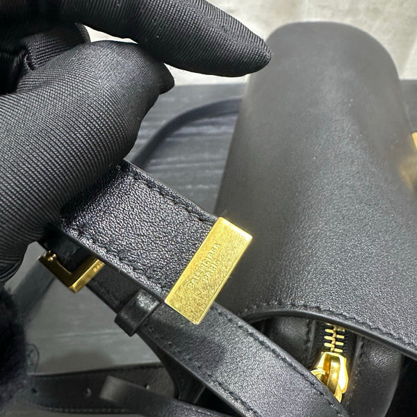 BG Le 7 Shoulder Bag Black Calfksin