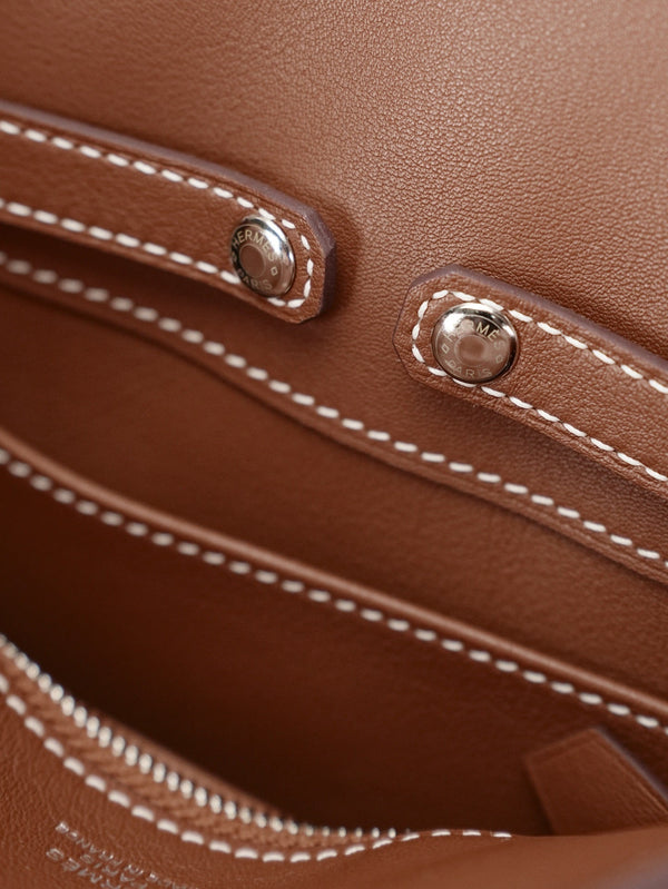 HM Birkin Shadow 25cm Camel Leather 284507