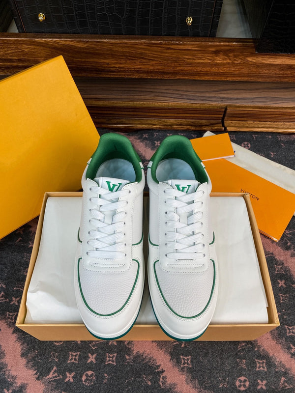 LV RIVOLI FAT SNEAKER WHITE GREEN