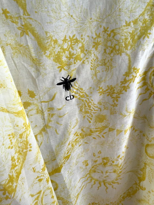 CD Shirt Lemon Yellow Cotton