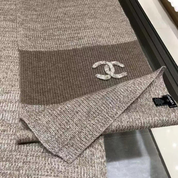 CC Scarf 200 CM In Brown Cashmere 416774