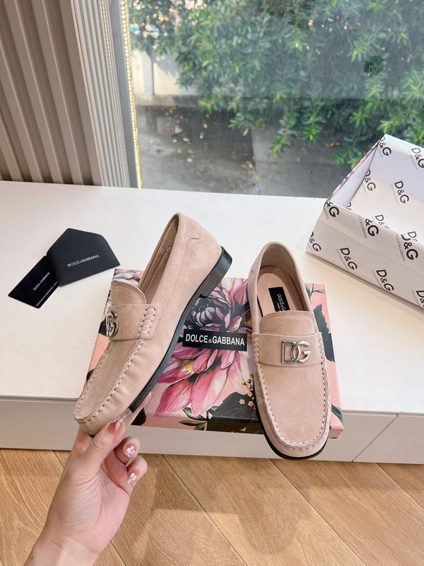 DC 25 Mary Jane Loafers Multicolor Suede 116946