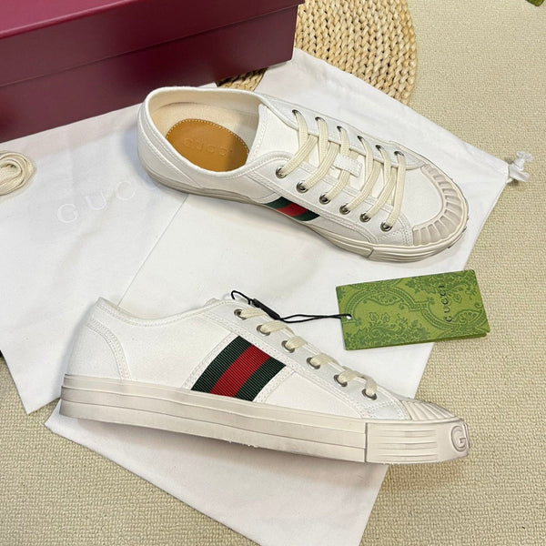 GG Sneaker Julio Canvas Sneakers White