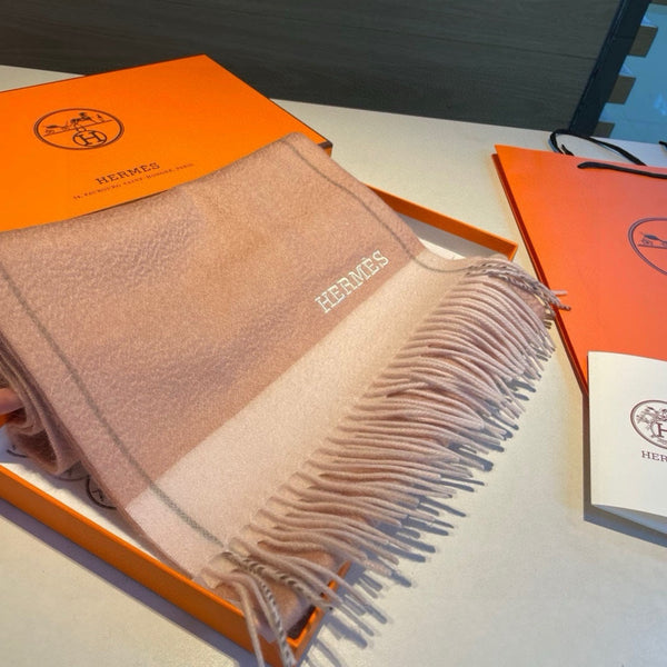 Scarf 180 CM In Pink Mix Light Pink Cashmere 398202