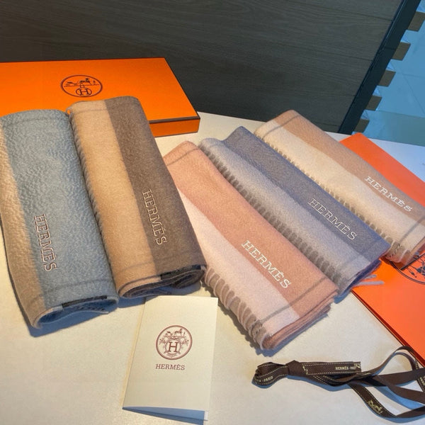 Scarf 180 CM In Pink Mix Light Pink Cashmere 398202