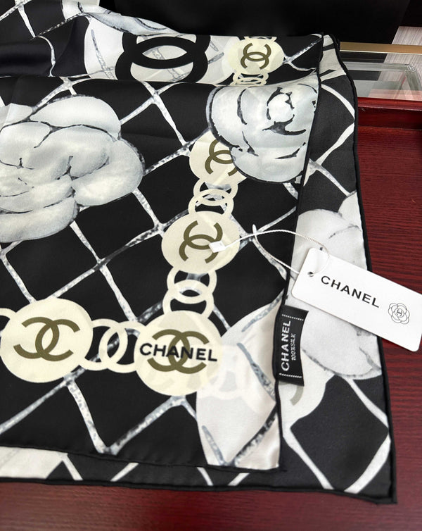CC Scarf 90x90 Colorful Twill Silk 443158
