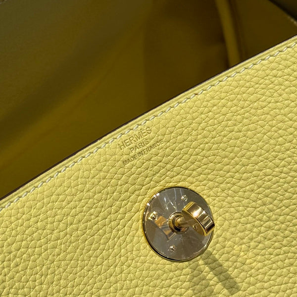HM Lindy 30 Yellow Calf Leather 237636