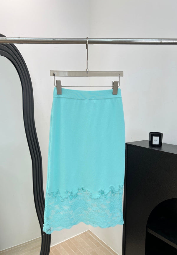 CC 26s Lace Hem Midi Skirt 1313