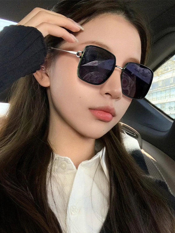 SQUARE FRAME SUNGLASSES G4634 IN METAL