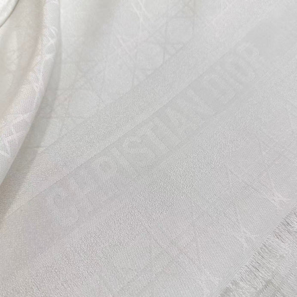 CD 26s Scarf 140cm Silk & Cashmere 303198
