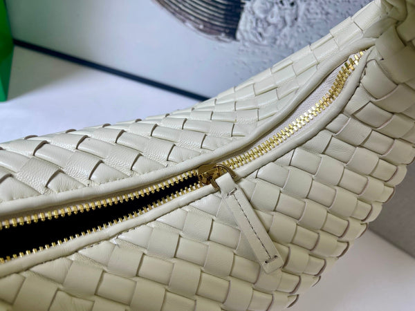 BV Bag 44cm Cream Intrecciato Leather