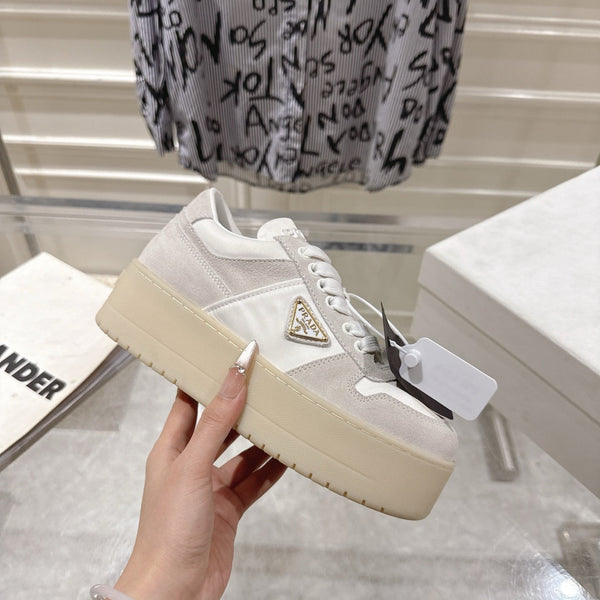 Prad 26s Downtown Sneakers Off White Re-Nylon Suede 968257