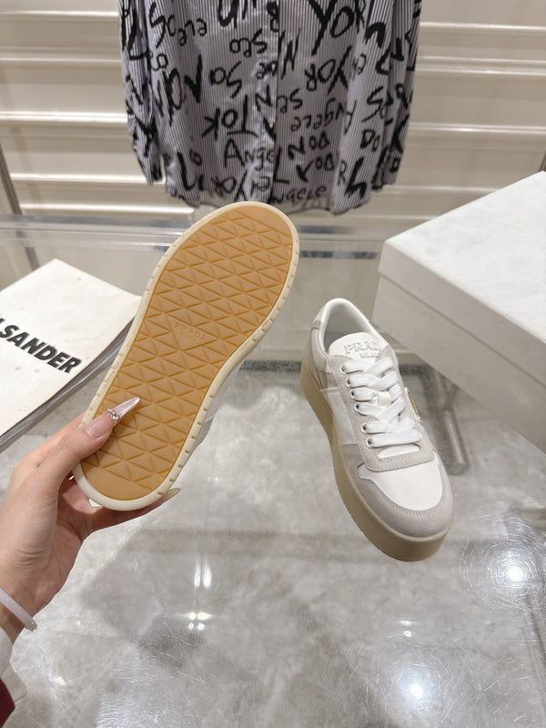 Prad 26s Downtown Sneakers Off White Re-Nylon Suede 968257