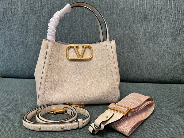 VALENTINO small handbag light beige calfskin 538532