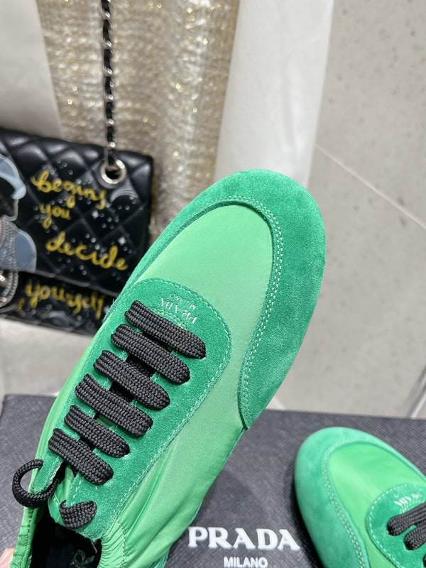 Pra 2025 Collapse Sneaker Green Black Re-Nylon Suede 554285
