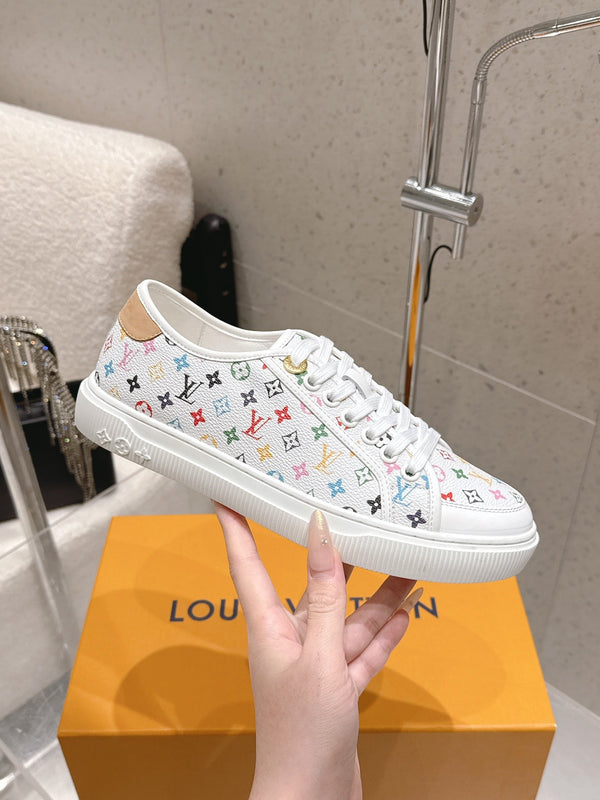 LV x TM Lagoon Sneaker White Monogram Canvas 610801