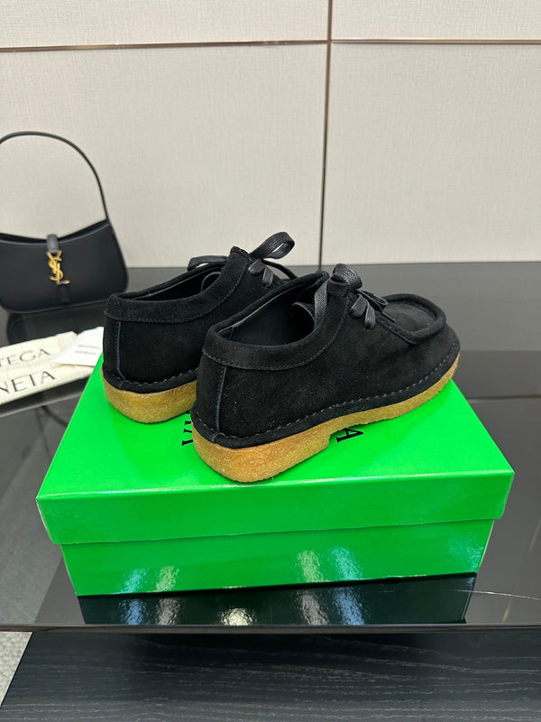 BV Daddy Desert Boots Black Suede 427630
