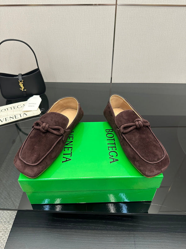 BV Daddy Loafer Brown Suede 427637