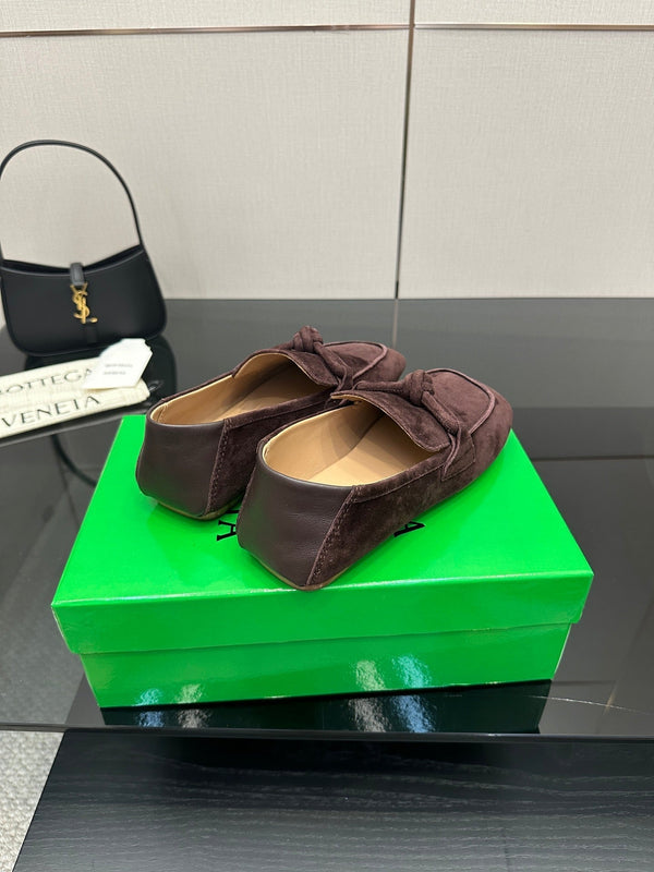 BV Daddy Loafer Brown Suede 427637
