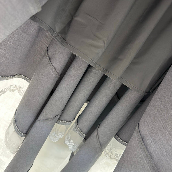 CD 26s Asymmetrical Skirt Grey Polyester 363938