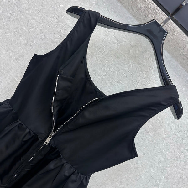 Pra 26s Vest Dress Black Polyester 396594