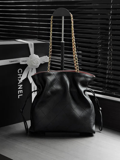 Chanel 2026 Lucky Tote Bag 34cm Lambskin