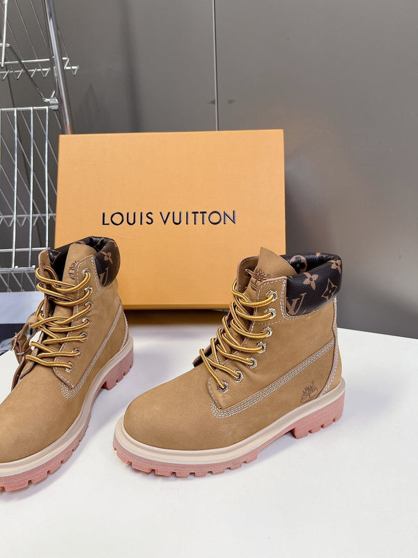 LV x Timberland Ankle Boot Brown Cowhide