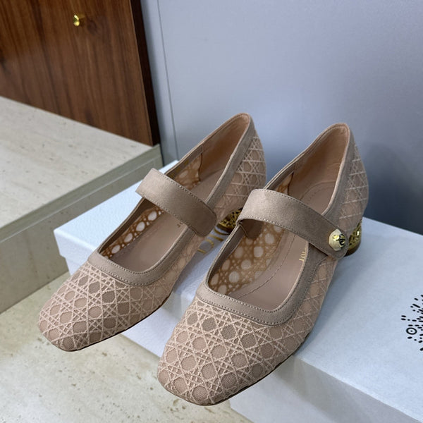 CD 26 Lolita High Heels 40 Sliver Mesh Gold 633051