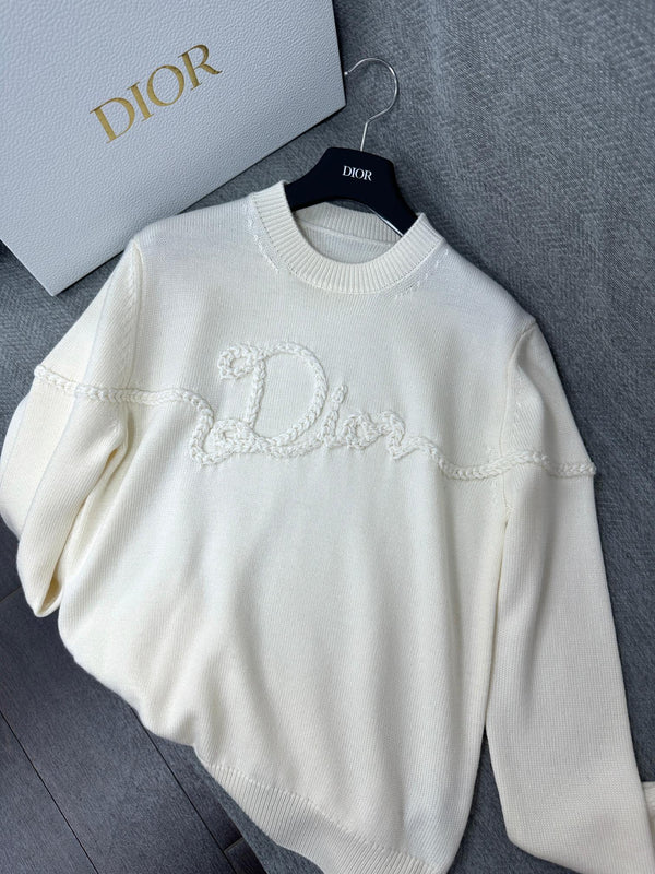 CD Ribbon Sweater Wool 336813
