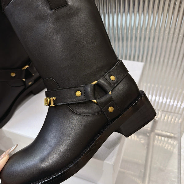 CD 26s Bolt Ankle Boot Black Calfskin 924109