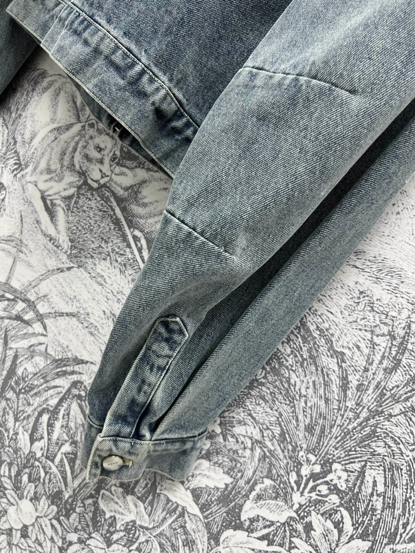 Fendi 25 Denim Jacket Blue Cotton