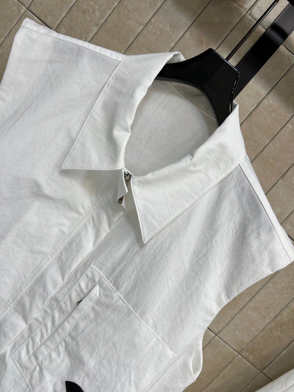 CC 26s Sleeveless Set White Polyester 400734