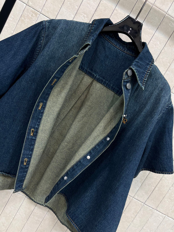 Loew 26s Denim Short-Sleeved Shirt 400695