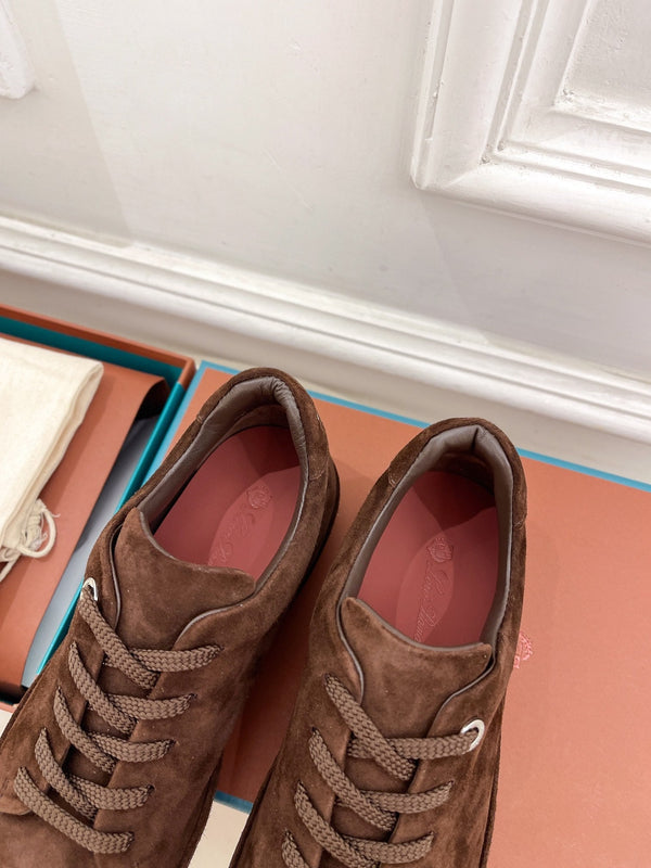 LP Nuage Sneaker In Brown Chocolate Suede 988291