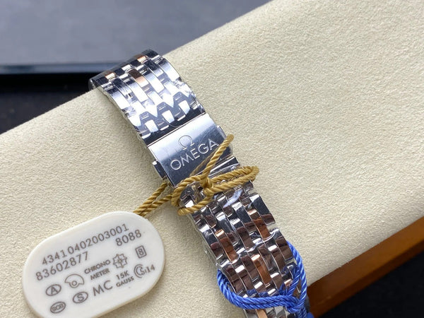 Omega De Ville Prestige Co-Axial Master Chronometer 41mm Grey Dial Watch