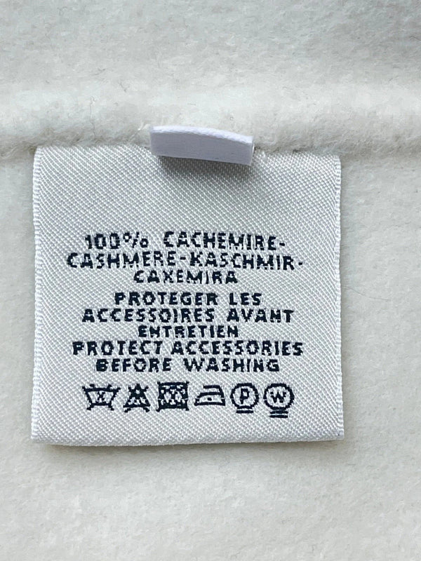 HERMES 25S CASHMERE COAT WITH LEATHER BUTTONS 204